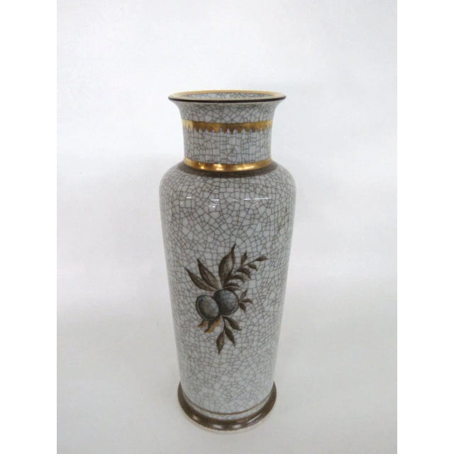 This charming Vase is made out of porcelain, and is in good condition. This Vase was made in Denmark by Royal Copenhagen,...