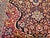 Vintage Persian Kashan Rug, Hand-Knotted Wool, Floral Pattern, Navy & Ivory, 5x7 For Sale - Image 16 of 18