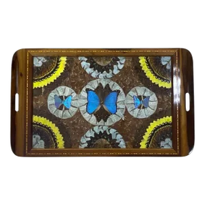 Large Butterfly Tray 29”.5 X 18”