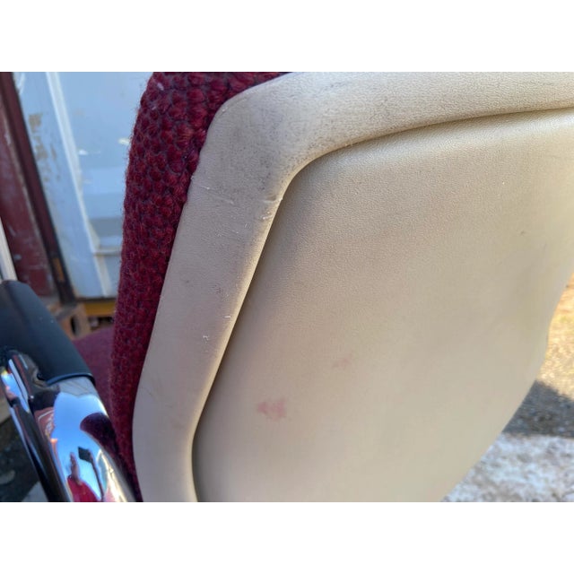 Metal 1980s Steelcase Vintage Mid Century Modern Accent Chair For Sale - Image 7 of 13