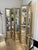 Elevate your interior with the timeless elegance of this antique giltwood folding screen featuring multiple hinged panels....