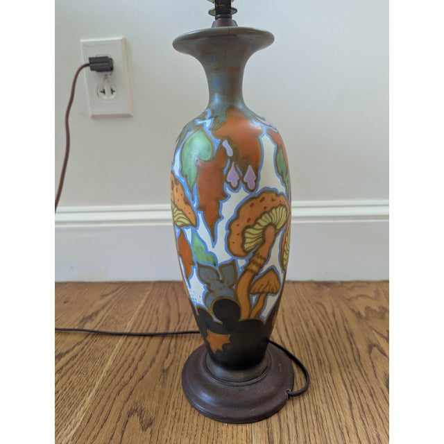 Early 20th Century Early 20th Century Gouda Holland Style Lamp For Sale - Image 5 of 8