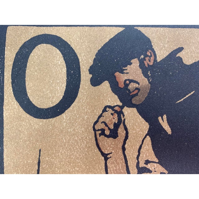 Late 19th Century "An Alphabet" by William Nicholson, O for Ostler, First Edition, London, 1898 For Sale - Image 5 of 8
