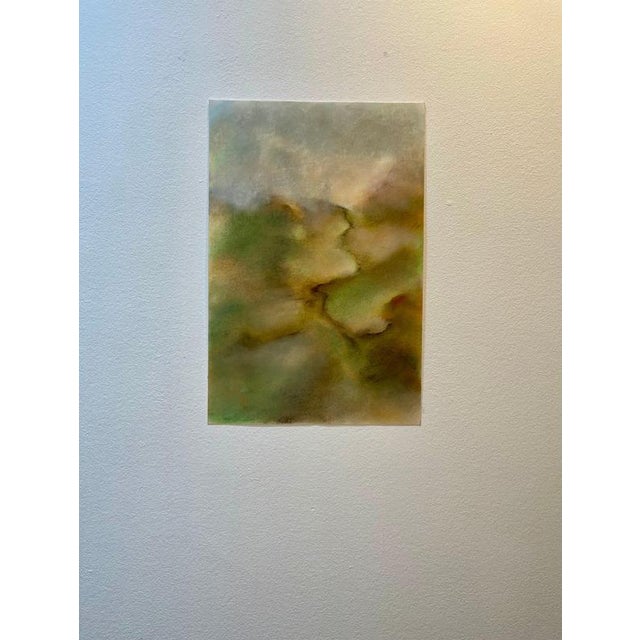 Paper Gilbert Pauli, Mountains, 1991, Pastel on Paper For Sale - Image 7 of 10