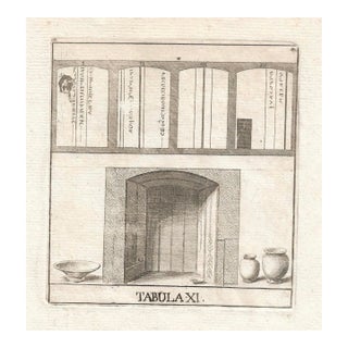 Antique Architectural Engraving For Sale