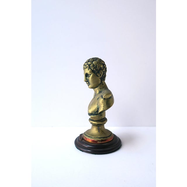 Metal Bust of Hermes For Sale - Image 7 of 12