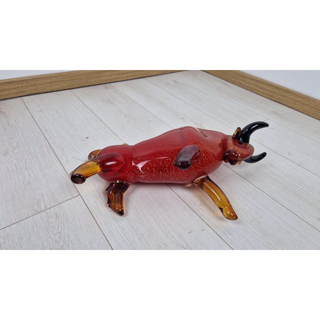 Elio Schiavon, Bull Model, 1980s, Murano Glass For Sale - Image 13 of 18