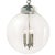 Transitional Regina Andrew Globe Pendant in Polished Nickel For Sale - Image 3 of 5