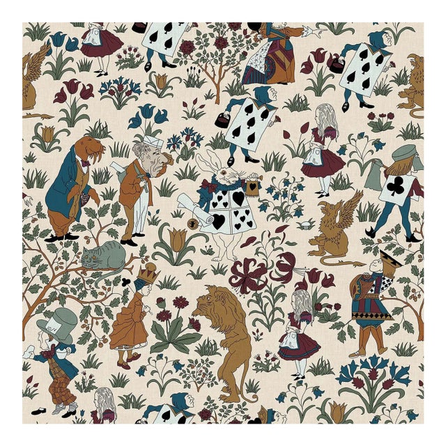 House of Hackney Alice in Wonderland Wallpaper - Achillea For Sale
