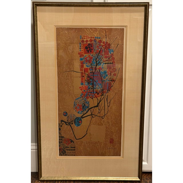 1979 Lebadang “Joyeux” Signed e.a. Artist’s Proof Serigraph, Framed With Documentation For Sale - Image 4 of 14