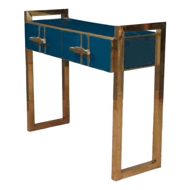 Glass Console Table from Justfurnituress SRL For Sale
