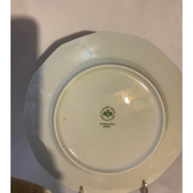 Gray New 1970s Rosenthal Porcelain With Grey Bouque - 73 Pieces Set For Sale - Image 8 of 18