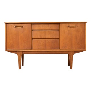 Small Mid Century Teak Credenza by Jentique Furniture For Sale