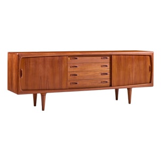 Hp Hansen Mid Century Danish Teak Credenza For Sale