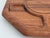 1970s Teak Wood Partitioned Lazy Susan For Sale In Miami - Image 6 of 10