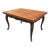 Antique French Oak Draw Leafe Table 1900s For Sale