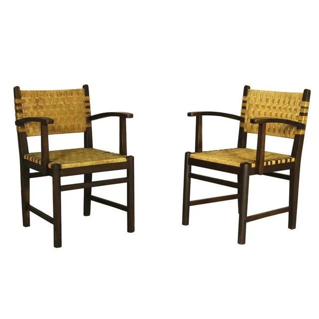 Set of Rope Chairs from Thonet, 1930s For Sale - Image 11 of 11