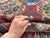 Vintage Caucasian Soumak Flatweave Medallion Rug - 10'7" X 5'3" For Sale - Image 14 of 15