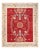 Eclectic Hand Knotted Area Rug, Red - 9' 1" x 11' 8" For Sale - Image 9 of 9