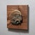 Flat Skull by Dana Younger | Bronze and Walnut sculpture of a flat skull design For Sale - Image 4 of 4