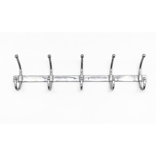 Modernist Aluminum Wall Hook, 1970s For Sale - Image 6 of 6