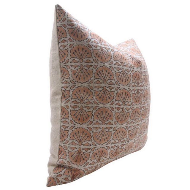 Elevate your space with the timeless charm of the Bijhni block print cushion cover. Crafted from premium thick linen, this...