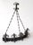 Mid Century Gothic Style Wall Mounting Wrought Iron Candelabras - A Pair For Sale - Image 4 of 9