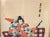 Early 20th Century Early 20th Century Japanese Woodblock Print, Samurai Warrior, Stamped & Framed, 21"h (A) For Sale - Image 5 of 8