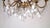 Antique Gilded Metal and Murano Glass Drop Chandelier, 1920s For Sale - Image 3 of 13