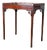 Georgian Central Standing Mahogany Silver Table, 1760 For Sale