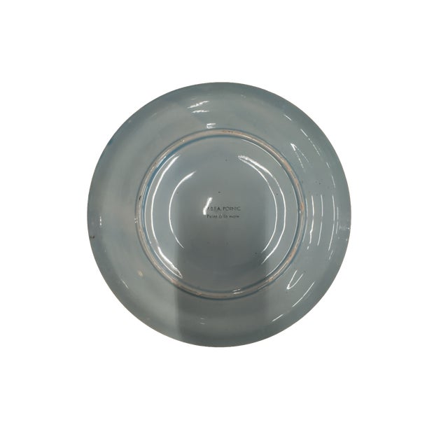Mid 20th Century French m.b.f.a. Pornic Oyster Service - 9 Plates For Sale - Image 13 of 18
