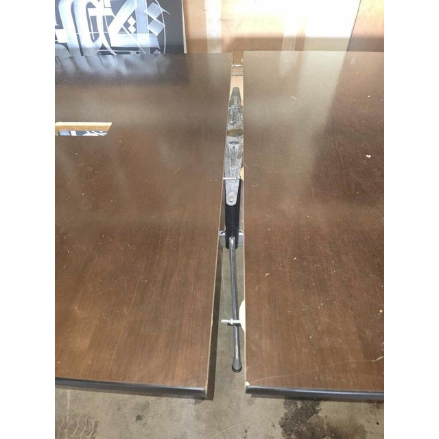 Vintage Herman Miller Aluminum Group Conference Table 10 Ft For Sale In Sacramento - Image 6 of 11