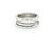 Mid 20th Century Mid 20th Century Bvlgari B.zero1 Three-Band Ring in 18k White Gold w/Cert Size 7.5 / EU 56 For Sale - Image 5 of 9
