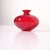 Single-Flower Vase in Red Murano Glass from Venini, Italy, 2000s For Sale - Image 11 of 16