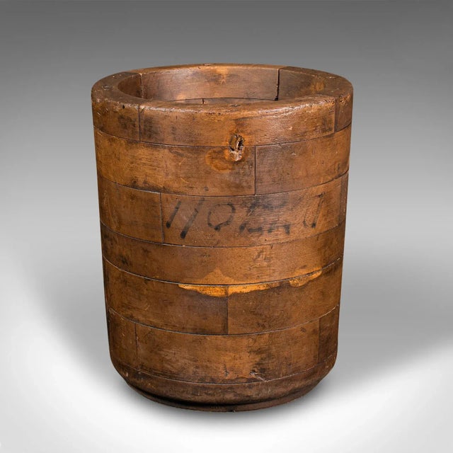 1960s Mid Century Vintage Decorative Jardiniere, Factory, Planter, Industrial Chic For Sale - Image 4 of 10