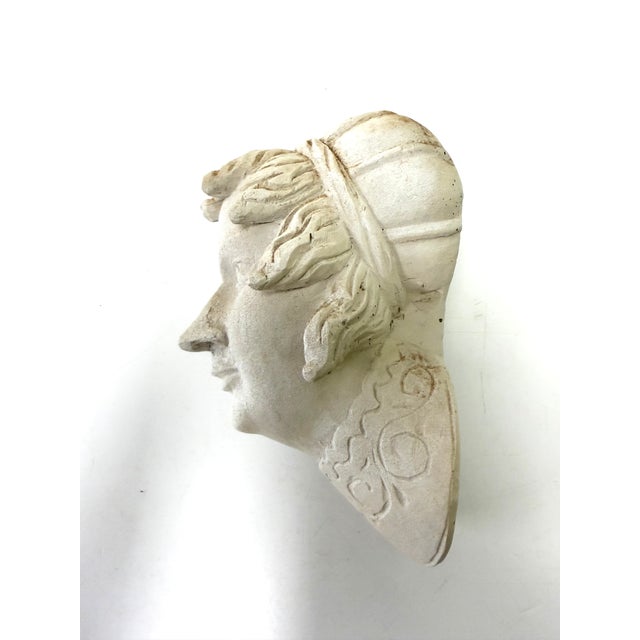 1970s Vintage Plaster Reproductions of 4 Heads From the Wawel Collection, Poland - Set of 4 For Sale - Image 5 of 17