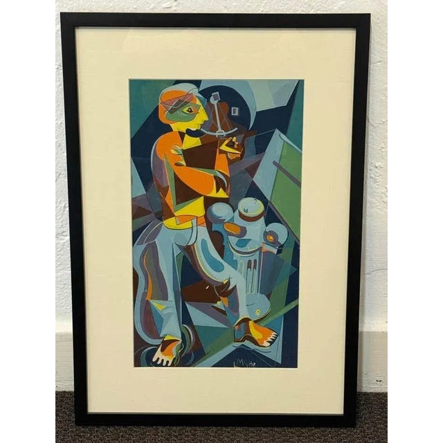 Reversible Cubist and Modernist Abstract by James Houston McConnell For Sale - Image 4 of 18