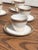 1930s Marshall & Field Co. Greek Key Teacup and Saucer Set- 16 Piece Set For Sale - Image 4 of 7