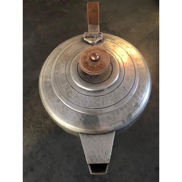 Stunning shape! Art Deco in looks (and maybe era as the teapot is very old). In incredible condition. Bought it from an...