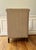 2010s Custom Dotted Cut Velvet High Back Chair For Sale - Image 5 of 11