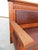 Brown Rare 10ft Arts & Crafts Tiger Oak Leather Bench ~ Train Station or Fraternal Club Seating ~ Limbert / Stickley Craftsman Era For Sale - Image 8 of 18