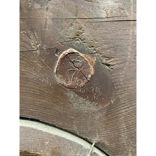 German Biedermeier Pillar Mirror in Empire Style For Sale - Image 18 of 18