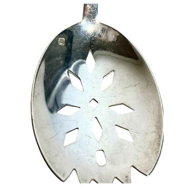 Vintage French Art Deco Silver Plate Ice Bucket With Handle & Ice Spoon For Sale - Image 11 of 13