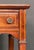English Writing Desk or Table of Mahogany With Leather Top - Edwardian Era For Sale - Image 13 of 14