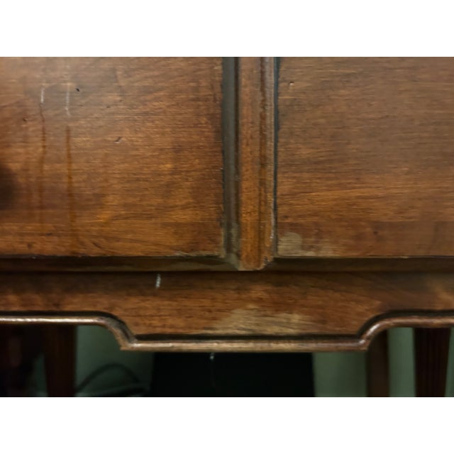 1990s Ethan Allen “Regents Park” Bedside Night Table For Sale In Monterey, CA - Image 6 of 7
