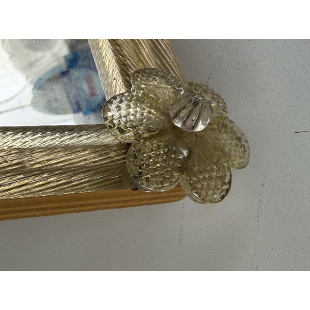 Mid-Century Murano Glass Photograph Holder by Ongaro & Fuga, 1954 For Sale - Image 7 of 13