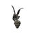 Winged Angel Statue Metal Goddess With Torch Sculpture Vintage Classic Decor For Sale - Image 9 of 9