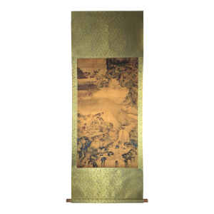 Chinese Mountain Monkeys Scroll