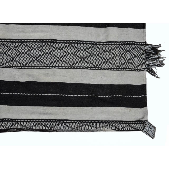 Vintage Mid Century Moroccan Kilim Runner For Sale - Image 9 of 12