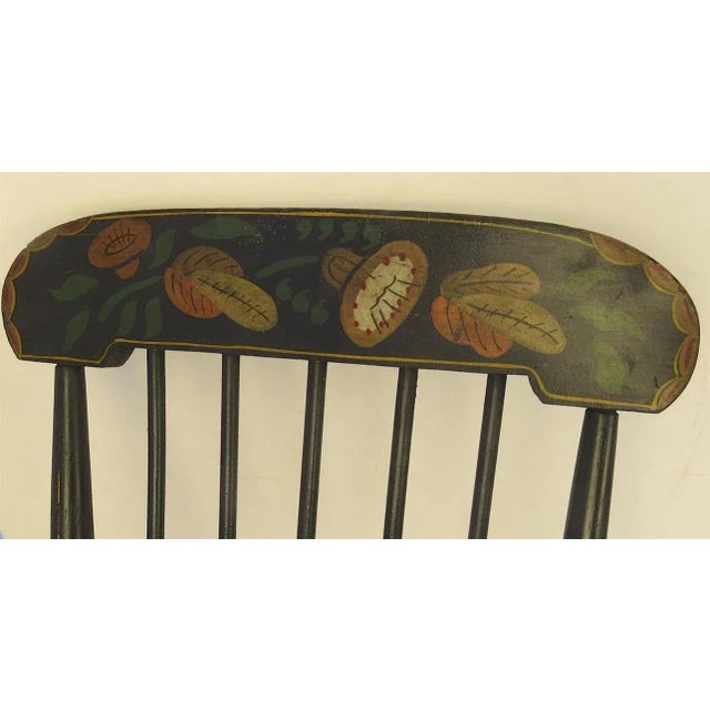 1900's American Painted Boston Child's Rocking Chair For Sale In Denver - Image 6 of 8